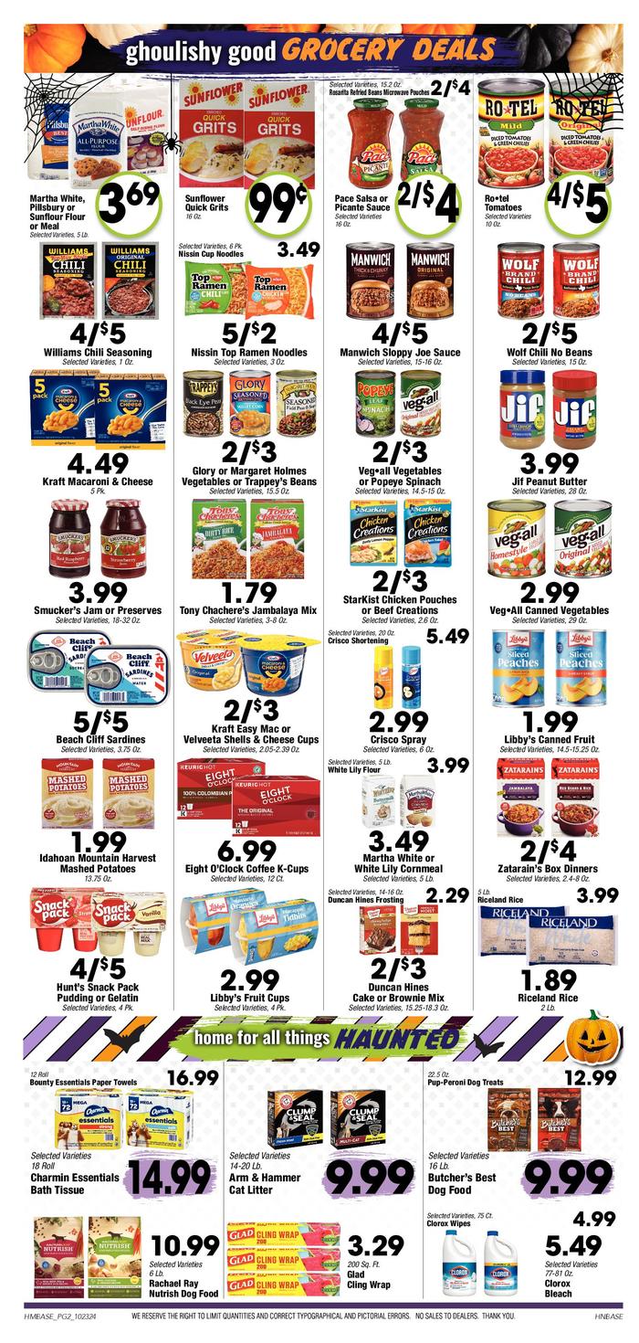 EW James & Sons Troy Ad Specials